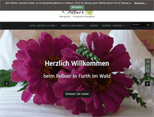 Tablet Screenshot of hotel-gasthof-fellner.de